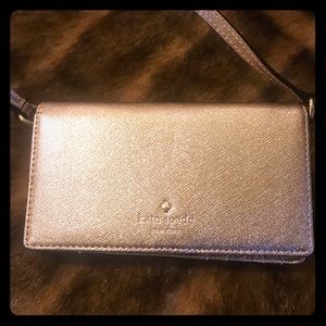 Crossover Kate Spade Pink shimmer cellphone